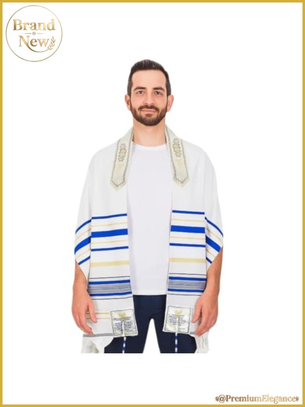 Messianic Tallit Prayer Shawl Acrylic 72x22 Wraps Pashminas